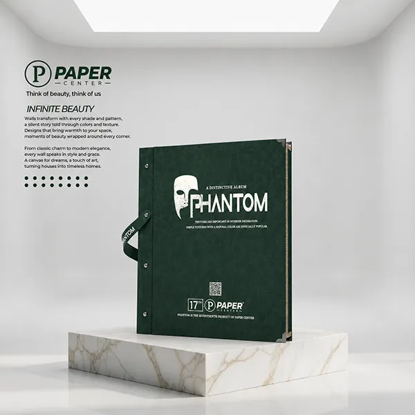 آلبوم کاغذ دیواری فانتوم PHANTOM آلبوم کاغذ دیواری فانتوم PHANTOM با طرحهای مدرن و کلاسیک