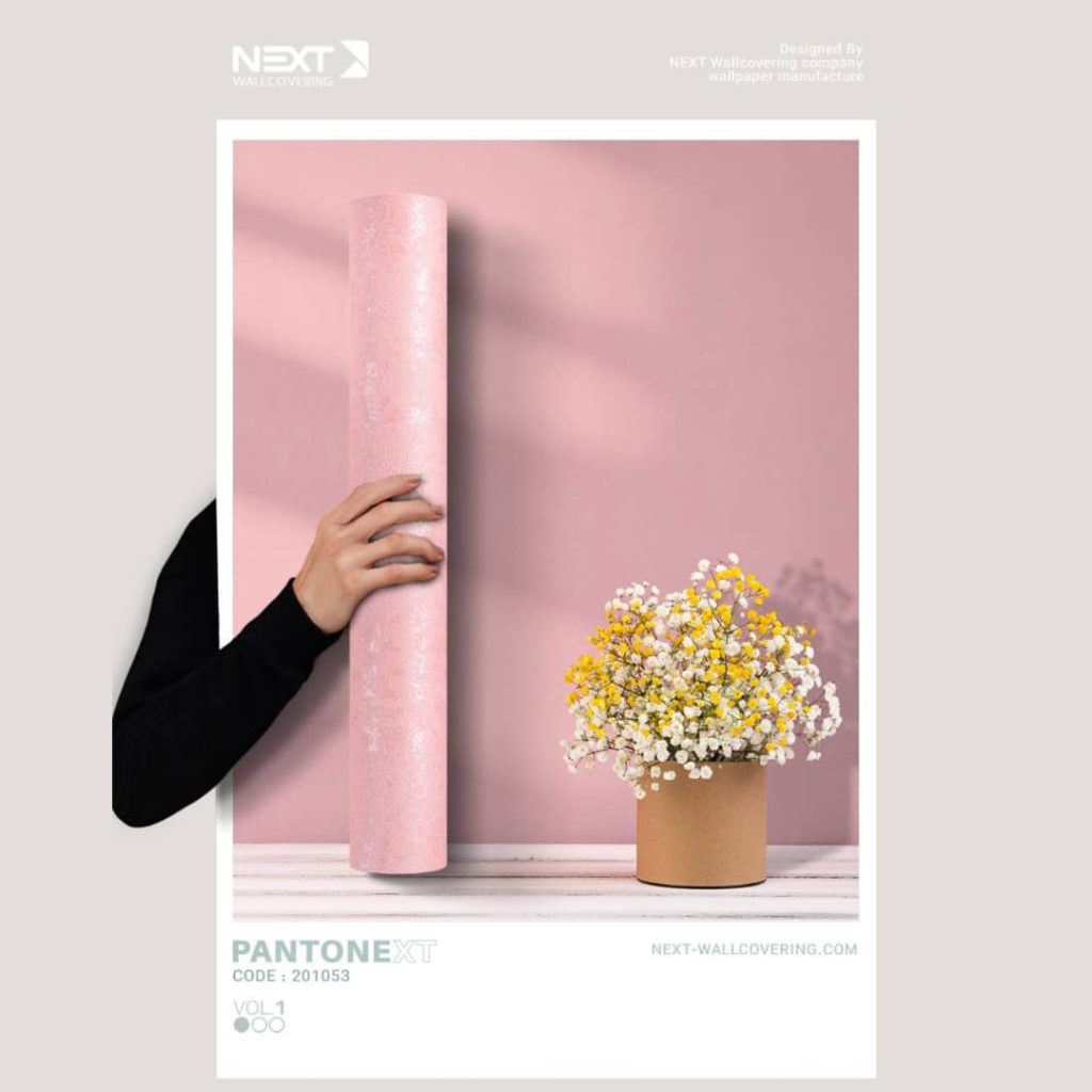 light pink wallpaper