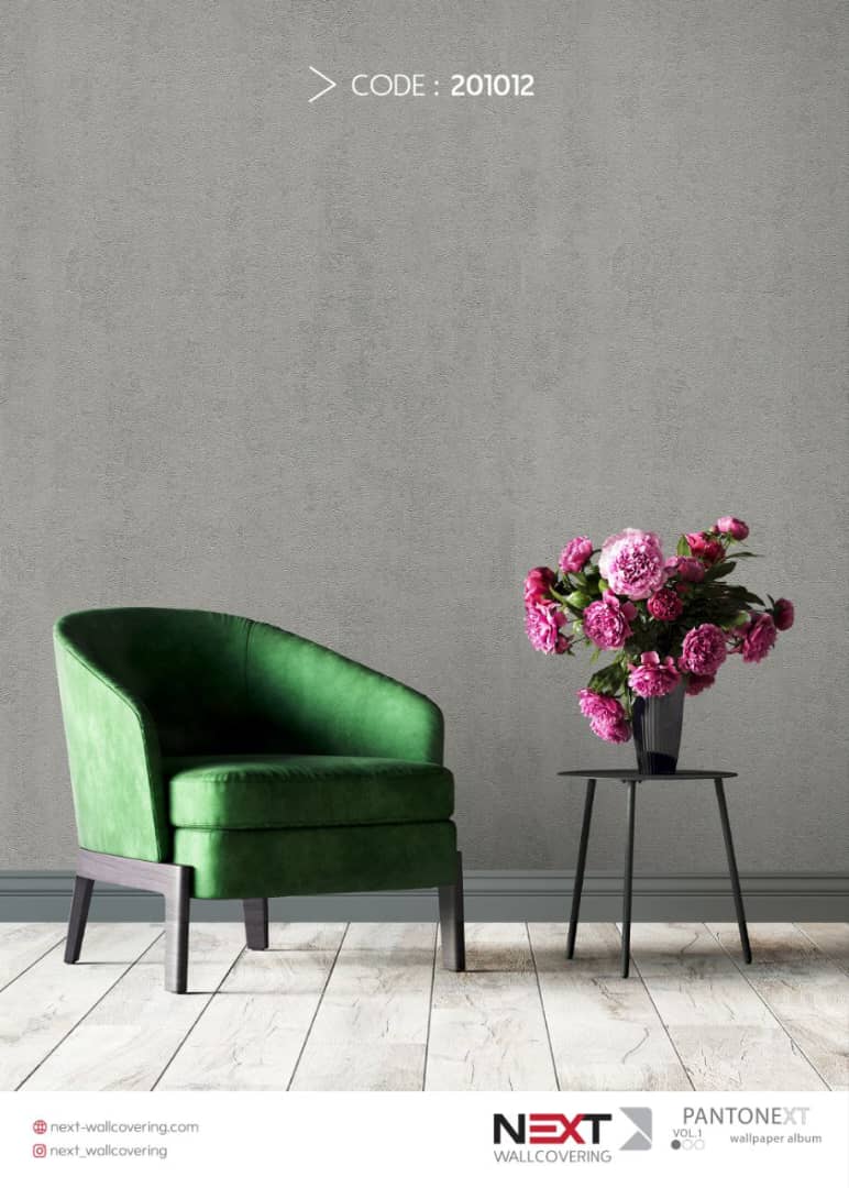 کاغذ دیواری طوسی روشن