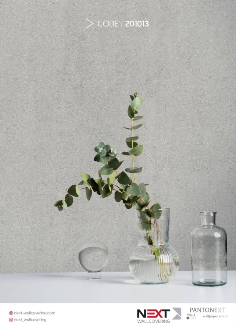 کاغذ دیواری طوسی روشن