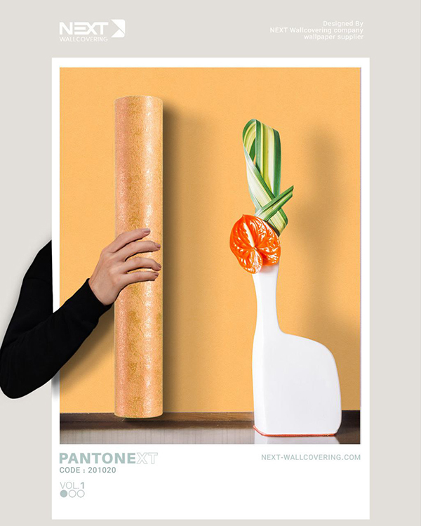 کاغذ دیواری هلویی پررنگ (19) bold-peach-wallpaper