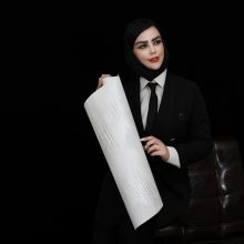 کاغذ دیواری طوسی روشن