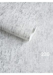 کاغذ دیواری طوسی روشن