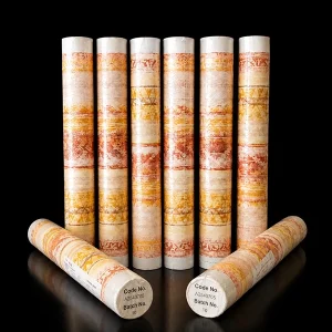 کاغذ دیواری استوک خارجی با طرح نواری و هندسی